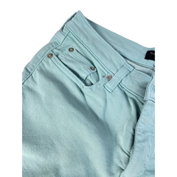 BANANA REPUBLIC Mint Light Green Skinny Ankle Pants Jeans. Women's 27 Size 4. - Picture 3 of 7